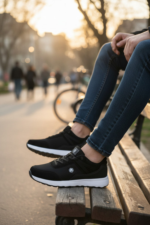 Ortopedik Yüksek Taban Sneaker Ayakkabı