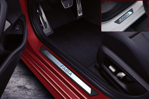 Skoda Fabia Hb Krom Kapı Eşik Koruması 1999-2007 4 Parça