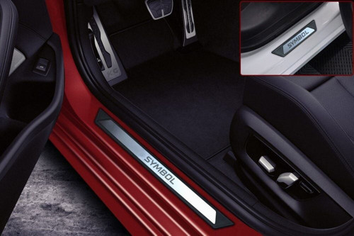 Renault Symbol 2 Krom Kapı Eşik Koruması 2008-2012 4 Parça