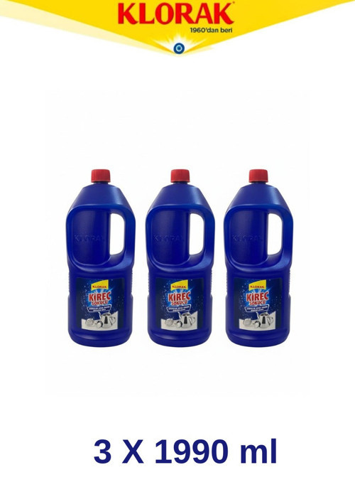 3 Adet 1990 ml Kireç Sökücü