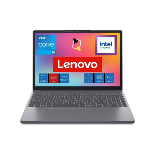 Ideapad Slim 3 Intel Core I5 13420H 16GB 1tb SSD W11P 15.3" Wuxga Taşınabilir Bilgisayar 83K1004ETR + Csrtech Çanta
