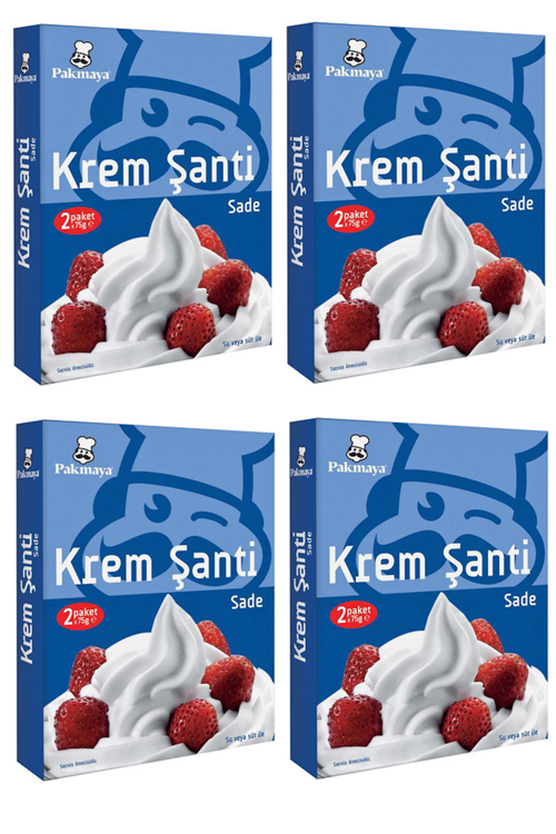 Sade Krem Şanti 2x75 gr ( 4 Paket)