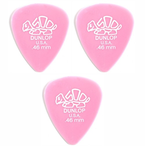 Jim 41P.46 Delrin 3 Adet Gitar Penası (0.46mm)