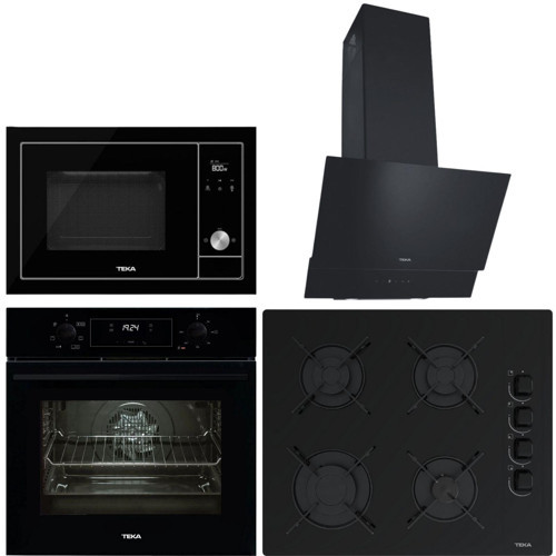 Ankastre Set Siyah ( HAK 625 BK Börek Şefim- ATV 60 BK- ML 8200 - GBE 64002 BK )