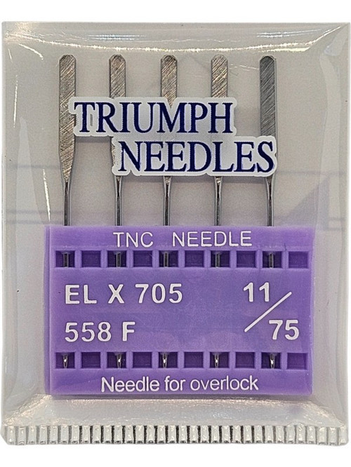 Ev Tipi Overlok Dikiş Makinesi Iğnesi / ELX705 11/75 5ADET