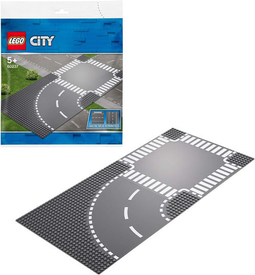 ® City Viraj Ve Dört Yol 60237 Yapım Kiti (2 Parça)