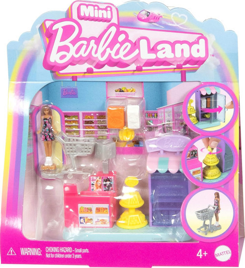Mini Barbieland Bebek Ve Oyun Seti Jcr29 - Süpermarket Jcr33