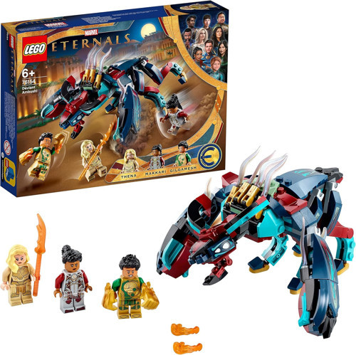 ® Marvel Deviant Saldırısı! 76154 - Çocuklar İçin Koleksiyonluk Süper Kahraman Figürleri İçeren O