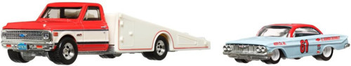 Premium Hkf40 Team Transport '61 Impala / '72 Chevy Ramp Truck (#54)