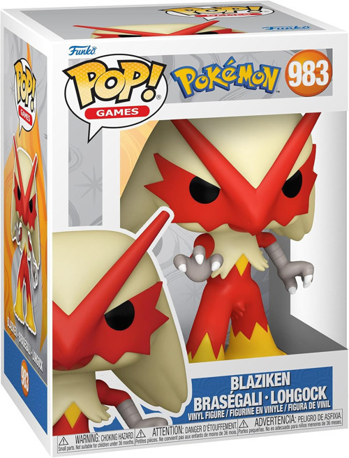 Pop Games: Pokemon- Blaziken(Emea) Figür