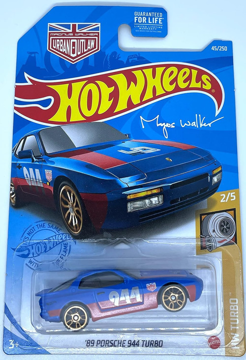 - '89 Porsche 944 Turbo - Magnus Walker - Hw Turbo 2/5 - Mavi/Kırmızı
