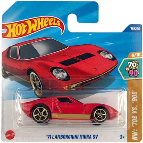 Tekli Arabalar 71 Lamborghini Miura Sv Hyx22
