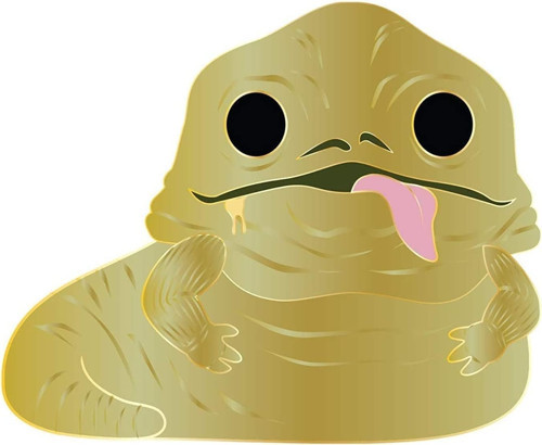 182244 Star Wars Pop Pin Enamel Jabba The Hut W/Chase, Çok Renkli, Stpp0018