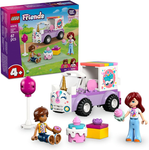 ® Friends Tek Boynuzlu At Pasta Dağıtım Arabası 42675 – 4 Yaş Ve Üzeri Çocuklar İçin Paisley Ve L