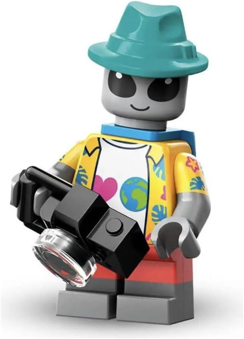 ® Minifigür 71046 - Seri 26-3 Alien Tourist