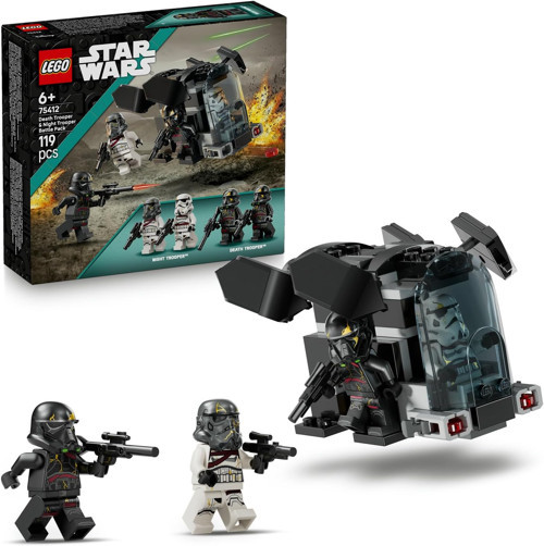 ® Star Wars Death Trooper Ve Night Trooper Savaş Paketi 75412-6 Yaş Ve Üzeri Kız Ve Erkek Çocukla