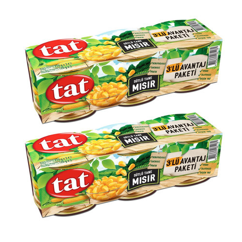 Mısır 3x210 gr x 2 Adet