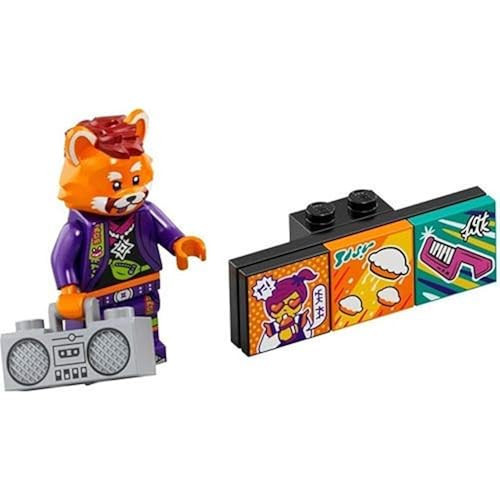 ® Vidiyo Bandmates Serisi 1 Kırmızı Panda Dansçı Minifigure 43101