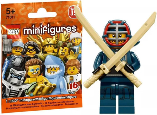 ® 71011 Minifigür Seri 15 12 - Kendo Fighter Minifigür 5610015870265