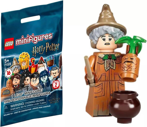 ® Harry Potter Minifigür Seri 2 71028-15 Professor Pomona Sprout Minifigür