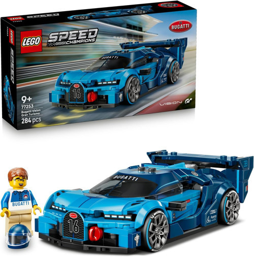® Speed Champions Bugatti Vision Gran Turismo Araba 77253-9 Yaş Ve Üzeri Çocuklar İçin Bugatti Kı
