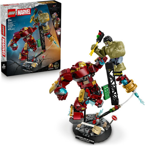 ® Marvel Efsanevi Savaş: Hulkbuster, Hulk’A Karşı 76343-9 Yaş Ve Üzeri Çocuklar İçin Iron Man Ve