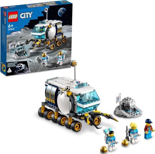 ® City Ay Taşıtı 60348-6 Yaş Ve Üzeri Çocuklar İçin Tasarlanmış Uzay Oyuncağı Yapım Seti (275 Pa