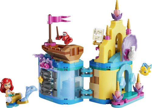 ® Disney Princess Ariel'In Sihirli Mini Sarayı 43285 – 5 Yaş Ve Üzeri İçin Ariel, Flounder Ve Seb