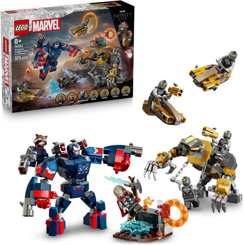 ® Marvel Avengers: Endgame Thor, Chitauri'Ye Karşı 76322 – Süper Kahraman Savaşlarını Seven 8 Y