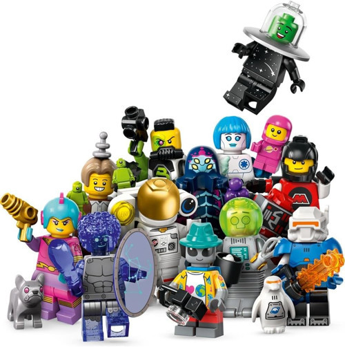 ® Minifigures 71046 Serıes 26 Space Seri 26 Uzay Kostümlü Minifigür Seti 12 Li Tam Set
