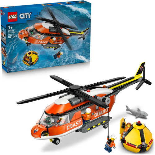 ® City Sahil Güvenlik Helikopteri 60503 – 7 Yaş Ve Üzeri Çocuklar İçin Pilot, Sivil, 2 Sahil Güve