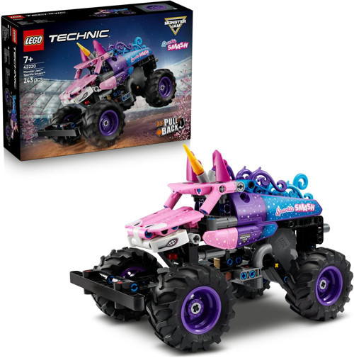 ® Technic Monster Jam Sparkle Smash Çek–Bırak 42220 – 7 Yaş Ve Üzeri Çocuklar İçin Işıltılı Yıldı