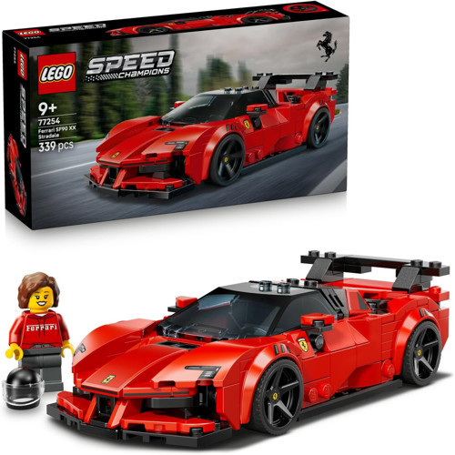 ® Speed Champions Ferrari Sf90 Xx Stradale Spor Araba 77254-9 Yaş Ve Üzeri Çocuklar İçin Minifigü