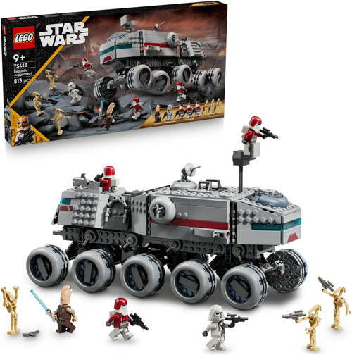 ® Star Wars Cumhuriyet Juggernaut 75413 – Klon Savaşları Hayranı 9 Yaş Ve Üzeri Çocuklar İçin Fig