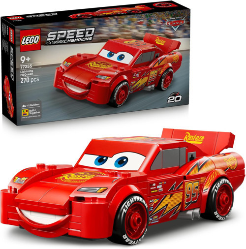 ® Speed Champions Şimşek Mcqueen 77255 – 9 Yaş Ve Üzeri Çocuklar İçin 'Lightyear' Baskılı Lasti