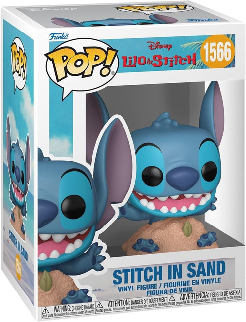 Pop Disney: Lilo & Stitch- Stitch In Sand Figür