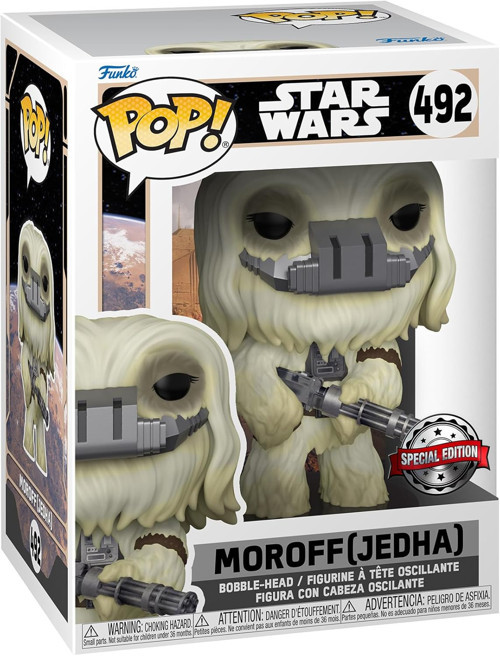 Pop! Star Wars: Across The Galaxy - Moroff Vinil Bobblehead, Amazon'A Özel