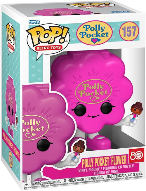 Pop Retro Toys : Polly Pocket- Flower, Oyuncak Figür