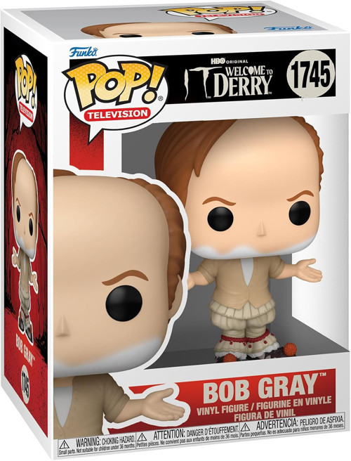 Pop! Tv: Welcome To Derry - Bob Gray - Koleksiyon Vinil Figür - Hediye Fikri - Resmi Ürünler -