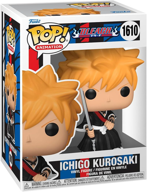 Pop! Animasyon: Bleach - Ichigo Kurosaki - Vinil Koleksiyon Figürü - Hediye Fikri - Resmi Tica