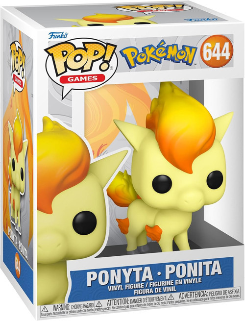 Pop! Pokemon Ponyta #964 Oyunlar Vinil Figür Yeni