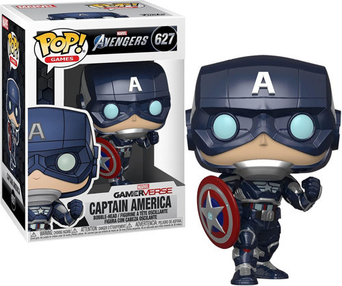 Pop! Marvel: Avengers Oyunu - Kaptan Amerika (Stark Tech Suit)"