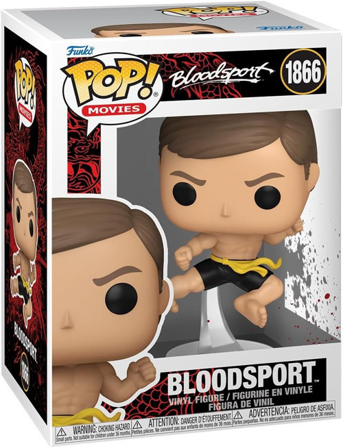Pop Filmleri: Bloodsport - Frank Dux - Koleksiyon Vinil Figür - Hediye Fikri - Resmi Ürün - Ço