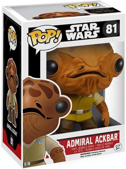 Pop Yıldız Savaşları: Bölüm 7 - Amiral Ackbar Eylem Şekil"