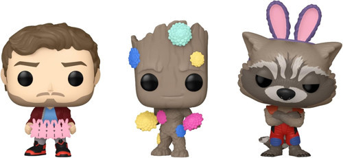 Cep Pop! Marvel: Galaksinin Koruyucuları - Paskalya Yıldız Lordu, Groot Ve Roket 3'Lü Paket