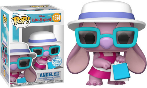 Lilo & Stitch Melek Pop Çantalı! Vinil Figür #1574 - Özel