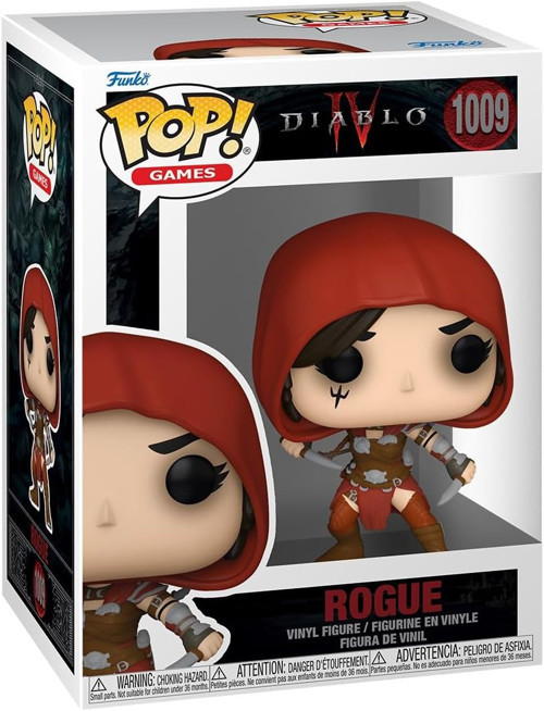 Pop! Oyunlar: Diablo 4 - Rogue - Koleksiyon Vinil Figürü