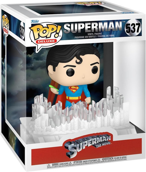 Pop Dc Deluxe: Superman With Crystal (1978) Figür