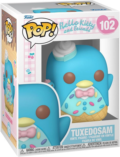 Pop! Sanrio: Hello Kitty - Tuxedo Sam (Icecream) - Koleksiyon Vinil Figürü