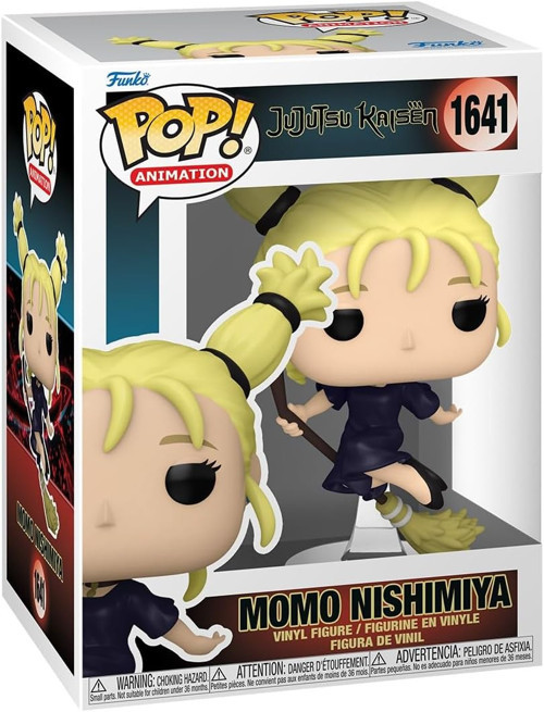 Pop! Animasyon: Jjk - Momo Nishimiya - Jujutsu Kaisen - Vinil Koleksiyon Figürü - Hediye Fikri